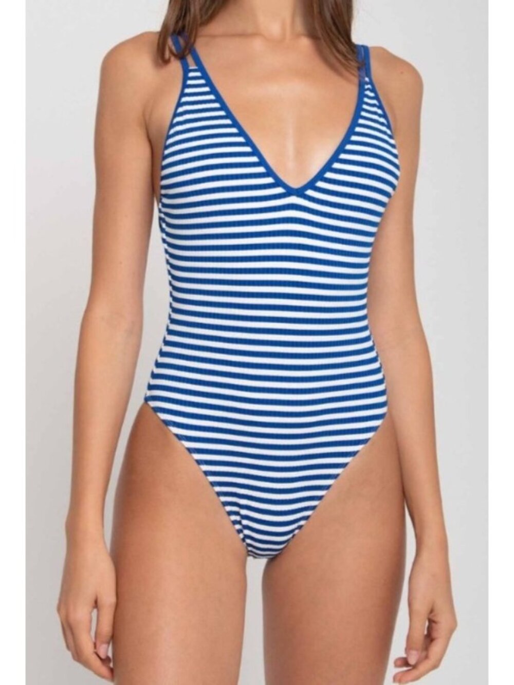 Bright Women's Sz XL Odessa One Piece Caspian Swimsuit With Adjustable Straps
